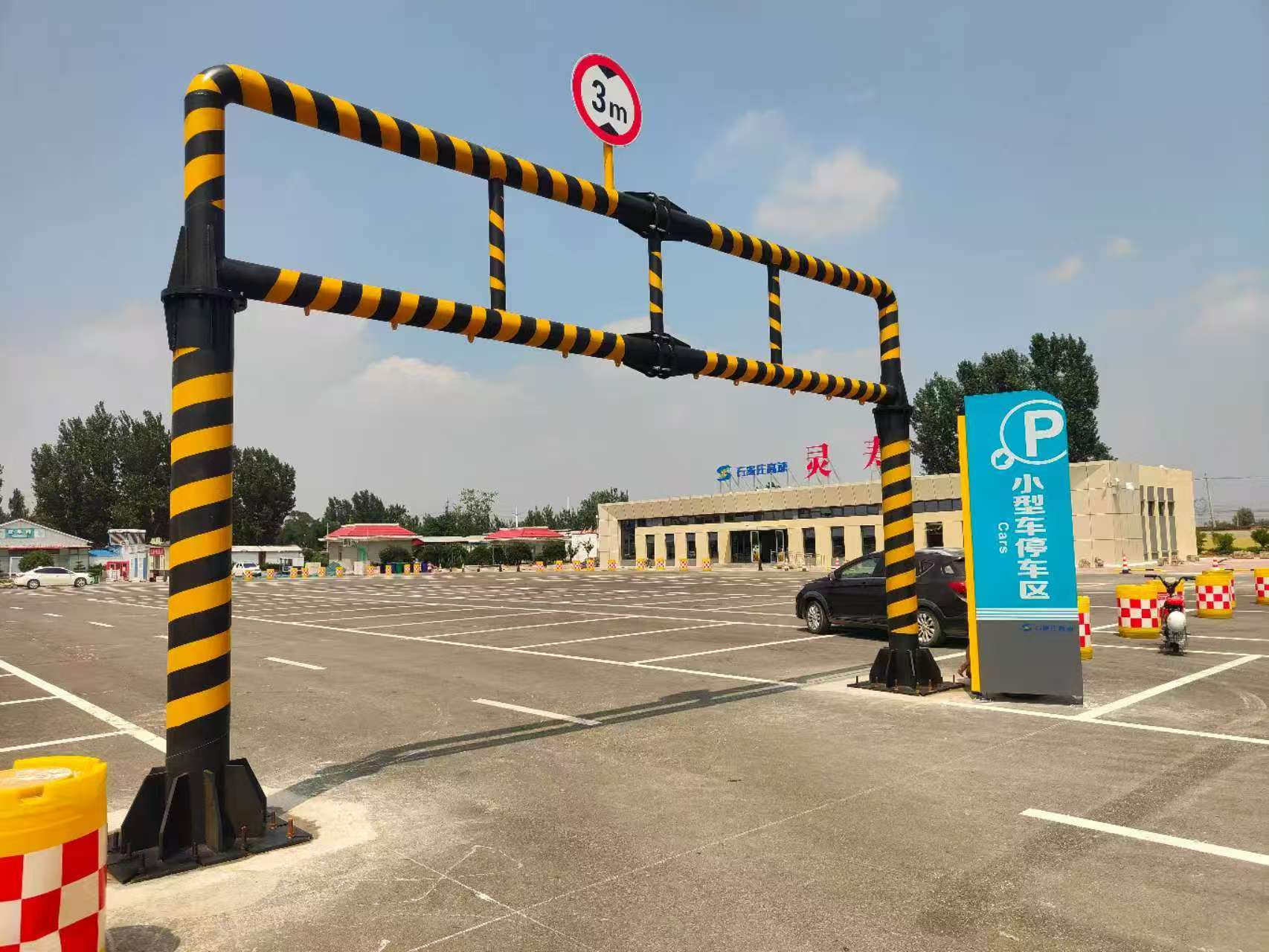抚顺市八角杆龙门架 - 方案